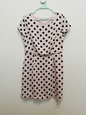 Polka Dot with Lace Mini dress